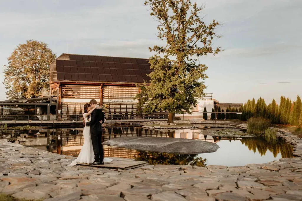 Eternal moment married couple
