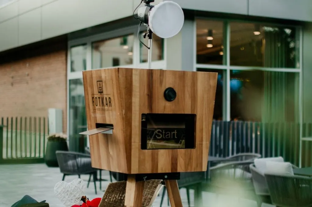 Fotkar wedding photo booth