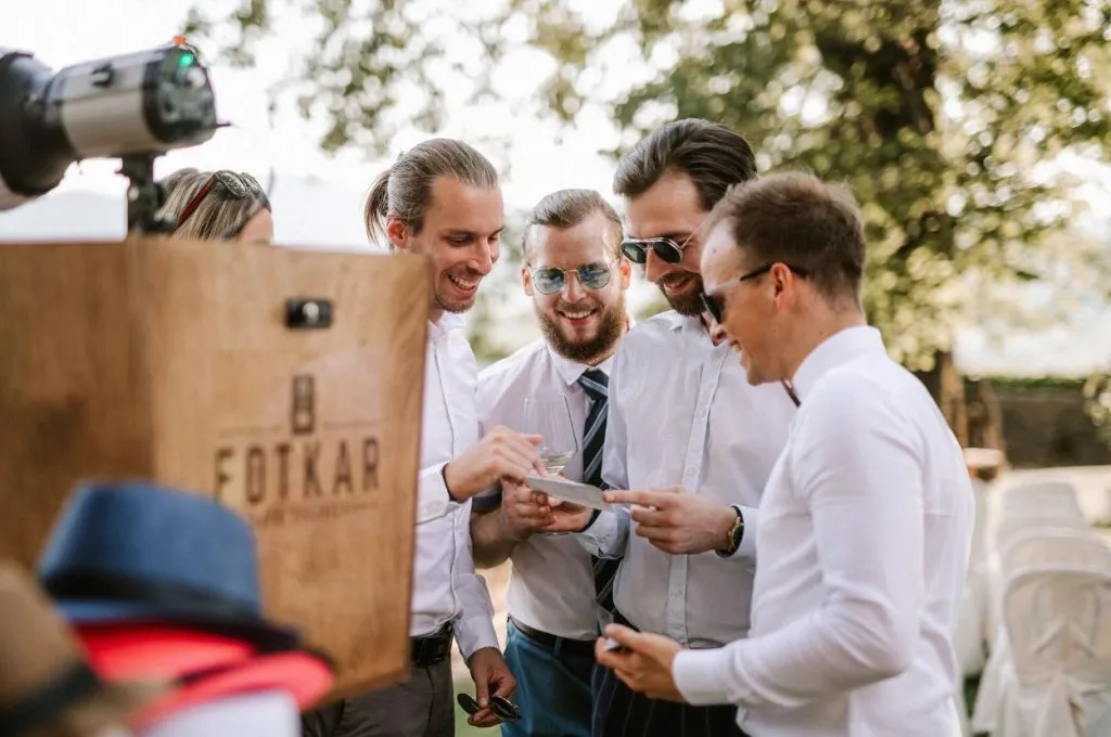 Fotkar wedding photo booth