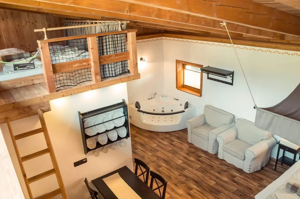 Garden village indoor