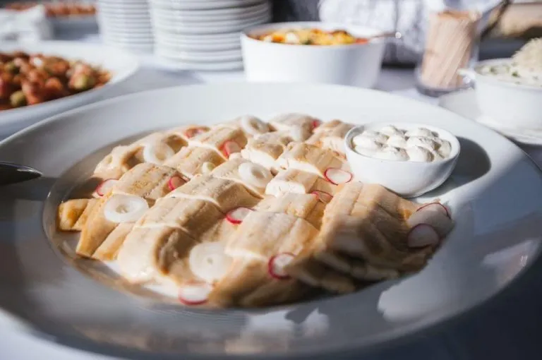 Pogostitev riba blejski grad