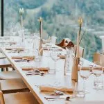 Porocna miza blejski grad