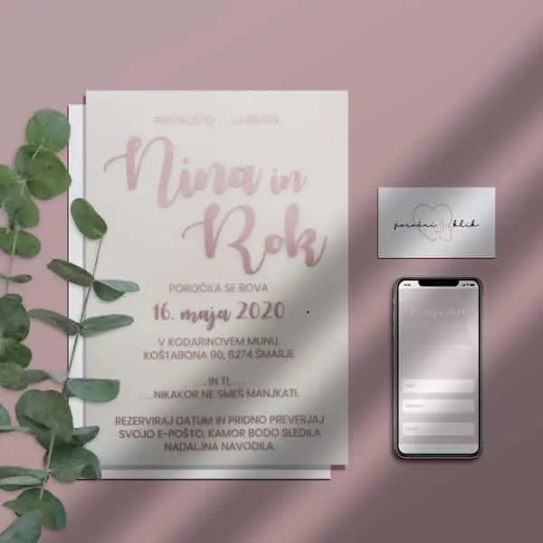 Porocni klik pink stationary