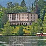 Vila Bled viewed from the Lake Bled 1