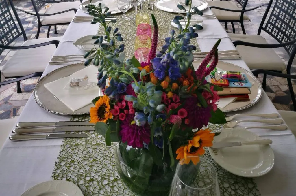 wedding lunch in the villa Bled 1 1