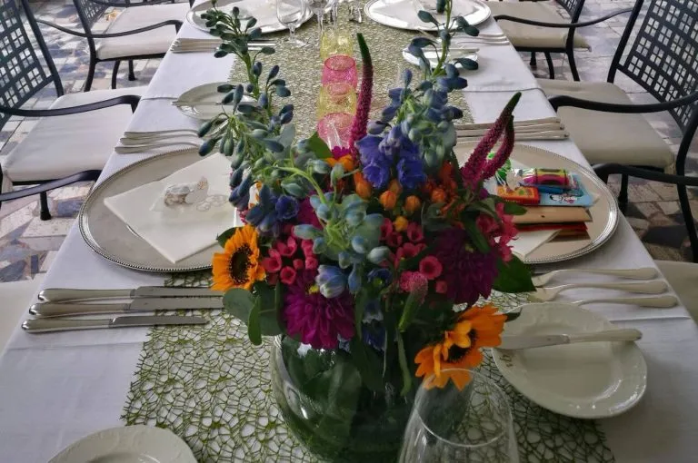 wedding lunch in the villa Bled 1 1