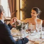 zenin in nevesta ob vecerji otocec